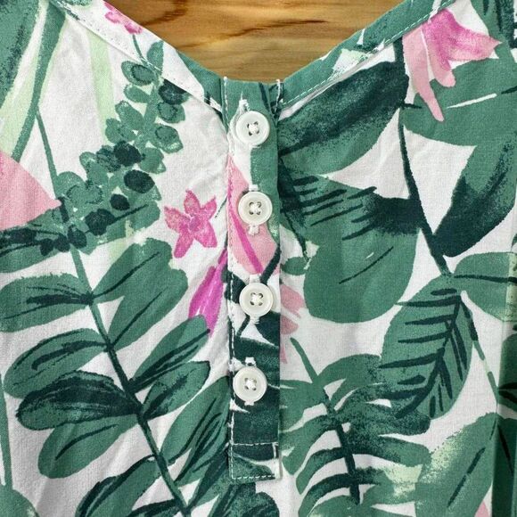 Old Navy Women's Size Medium Floral Cami Jumpsuit Multicolor Summer Casual - Picture 4 of 13
